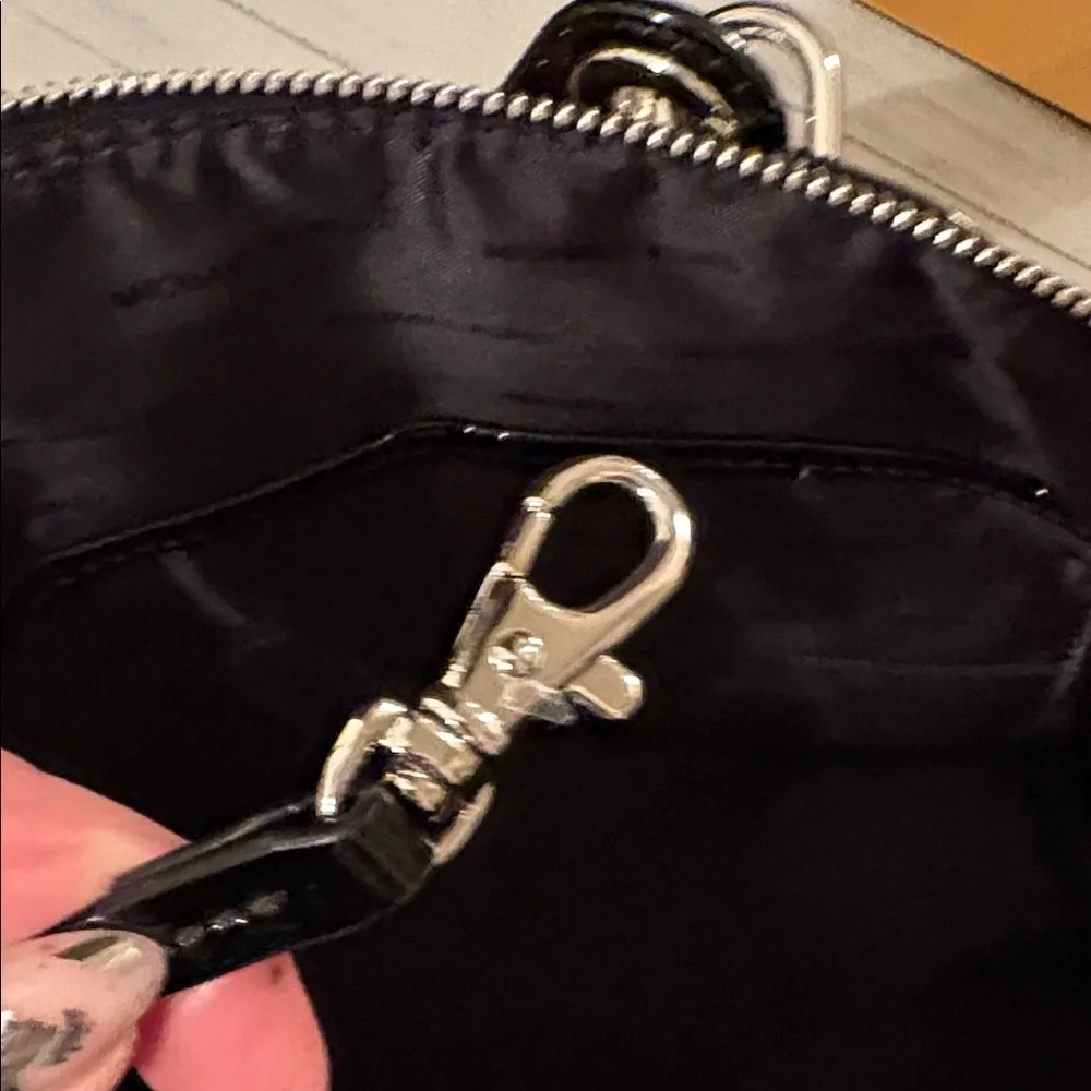 Michael Kors Sadie patent leather Black Satchel